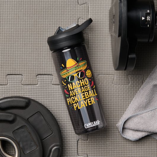 Nacho Average Pickleball Player Waterfles (Sportschool (Gedraaid)  )