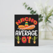 nacho-average-senorita-cinco-de-mayo-happy-cinco- feestdagenkaart (Staand voorkant)