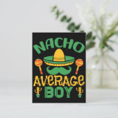 nacho-average-senorita-cinco-de-mayo-happy-funny- feestdagenkaart (Staand voorkant)