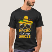Nacho Average Uncle Funny Uncle Average T-shirt (Voorkant)