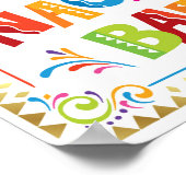 NACHO BAR Fiesta Party Sign Print (Hoek)