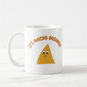 Nacho Business Funny Pun Koffiemok (Links)