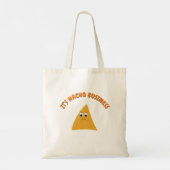 Nacho Business Funny Pun Tote Bag (Achterkant)