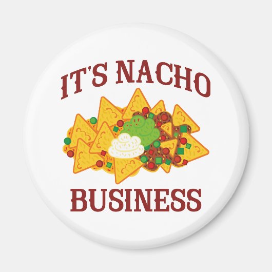 Nacho Business Magneet (Voorkant)
