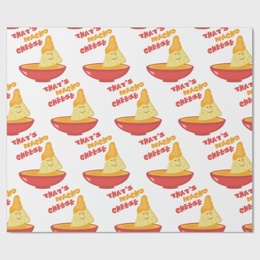Nacho Cheese Cadeaupapier (Vlak)