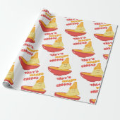 Nacho Cheese Cadeaupapier (Uitgerold)
