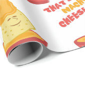 Nacho Cheese Cadeaupapier (Rol Hoek)