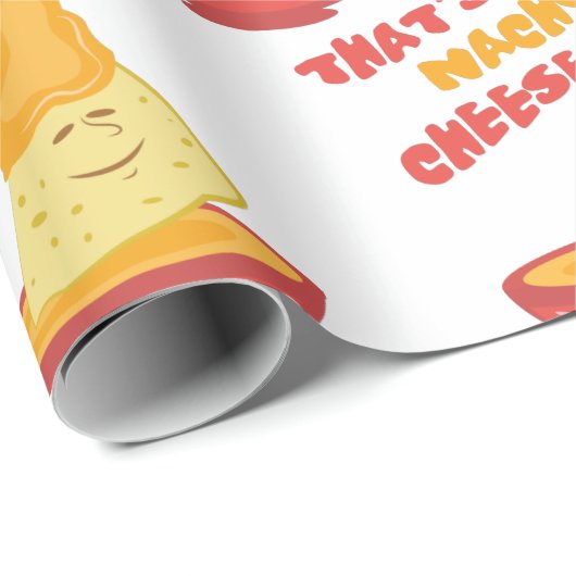 Nacho Cheese Cadeaupapier (Rol Hoek)