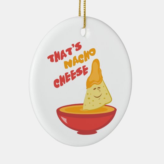 Nacho Cheese Keramisch Ornament (Rechts)