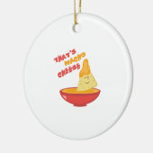 Nacho Cheese Keramisch Ornament (Links)