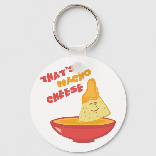 Nacho Cheese Sleutelhanger (Voorkant)