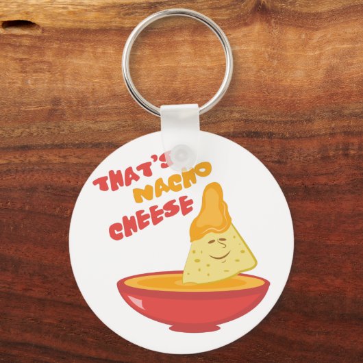 Nacho Cheese Sleutelhanger (Voorkant)