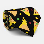 Nacho Chips en Kaaspatroon Stropdas (Opgerold)