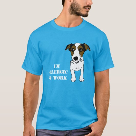 Nacho de Jack Russell Terrier T-shirt (Voorkant)
