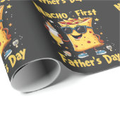 Nacho Eerste Vaderdag Cinco De Mayo Vader  Cadeaupapier (Rol Hoek)
