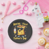 Nacho eerste Vaderdag Cinco de Mayo vader Papieren Bordje (Feest)