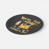 Nacho eerste Vaderdag Cinco de Mayo vader Papieren Bordje (Gekanteld)
