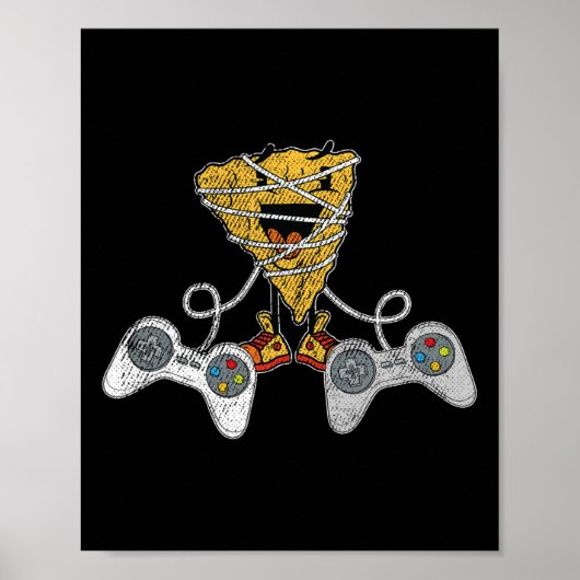 Nacho Gaming Cinco De Mayo Grappige Videogame Cont Poster (Voorkant)