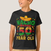 Nacho Gemiddeld 50 Jaar Oud Cinco de Mayo Jongen T-shirt (Voorkant)