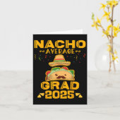 Nacho Gemiddeld Afstudeerder 2025 Afstuderen Senio Kaart (Gele Bloem)