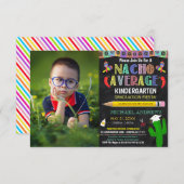 Nacho Gemiddeld Afstuderen Uitnodiging (Voorkant / Achterkant)