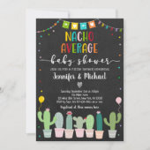 Nacho Gemiddeld Baby shower Fiesta Kaart (Voorkant)