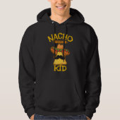Nacho Gemiddeld Kind Kind Kind Jongen Toddler Cinc Hoodie (Voorkant)