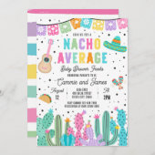 Nacho Gemiddeld Mexicaans Fiesta Baby shower Kaart (Voorkant / Achterkant)