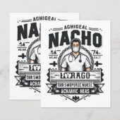 Nacho Gemiddeld Orthopedisch Verpleegkundige (Voorkant / Achterkant)