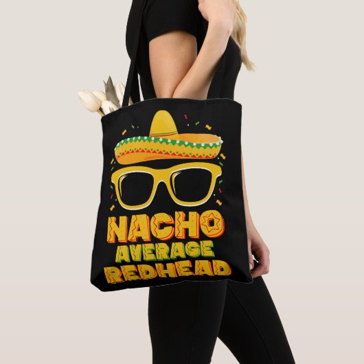 Nacho Gemiddeld Roodharig Haar Mexicaans Cinco De Tote Bag (Dichtbij)