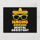 Nacho Gemiddeld tandassistent Cinco de Mayo Briefkaart (Voorkant)