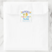 nacho gemiddeld team sticker (Tas)