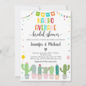 Nacho Gemiddeld Vrijgezellenfeest Cactus Fiesta Kaart (Voorkant)