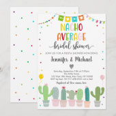 Nacho Gemiddeld Vrijgezellenfeest Cactus Fiesta Kaart (Voorkant / Achterkant)