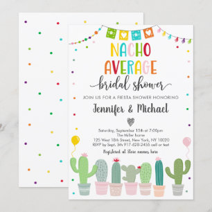 Nacho Gemiddeld Vrijgezellenfeest Cactus Fiesta Kaart