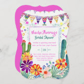 Nacho Gemiddeld Vrijgezellenfeest Laatste Fiesta Kaart (Voorkant / Achterkant)