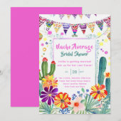 Nacho Gemiddeld Vrijgezellenfeest Laatste Fiesta Kaart (Voorkant / Achterkant)