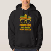 Nacho Gemiddeld Worstelaar Wrestling Cinco de Mayo Hoodie (Voorkant)
