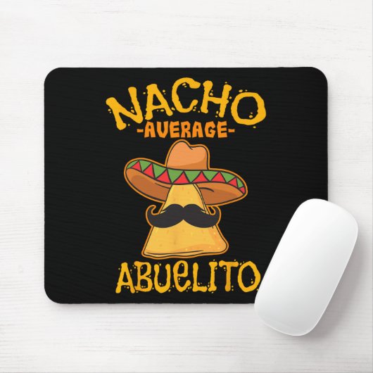 Nacho Gemiddelde Abuelito Opa Opa Cinco D Muismat (Met muis)