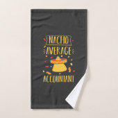 Nacho Gemiddelde accountant Handdoek (Handdoek)