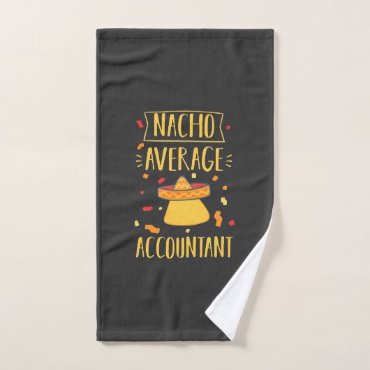 Nacho Gemiddelde accountant Handdoek (Handdoek)
