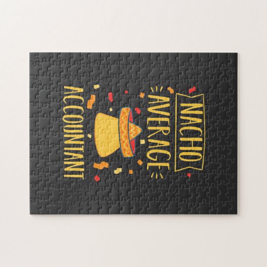 Nacho Gemiddelde accountant Legpuzzel (Horizontaal)