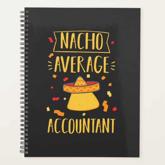 Nacho Gemiddelde accountant Planner (Voorkant)