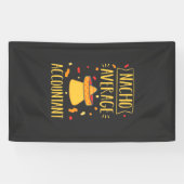 Nacho Gemiddelde accountant Spandoek (Horizontaal)