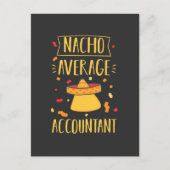 Nacho Gemiddelde accountant Uitnodiging Briefkaart (Voorkant)