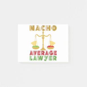 Nacho Gemiddelde advocaat Post-it® Notes
