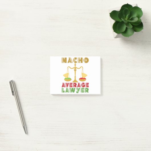 Nacho Gemiddelde advocaat Post-it® Notes (Kantoor)