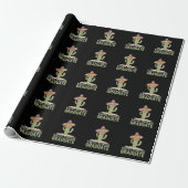 Nacho Gemiddelde Afgestudeerde Cactus Afstudeerfee Cadeaupapier (Uitgerold)