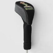Nacho Gemiddelde Afgestudeerde Cactus Afstudeerfee Golfheadcover (Schuin)