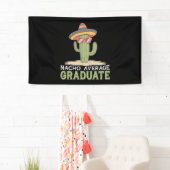 Nacho Gemiddelde Afgestudeerde Cactus Afstudeerfee Spandoek (Insitu)